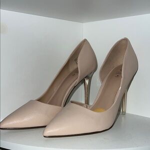 Elegant Nude Stiletto Heels